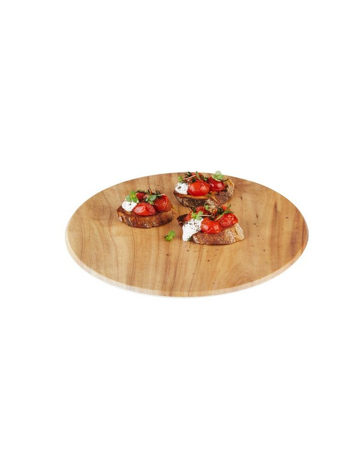 Aps Tray Oak Light-Ø 35 Cm, H: 3 Cm