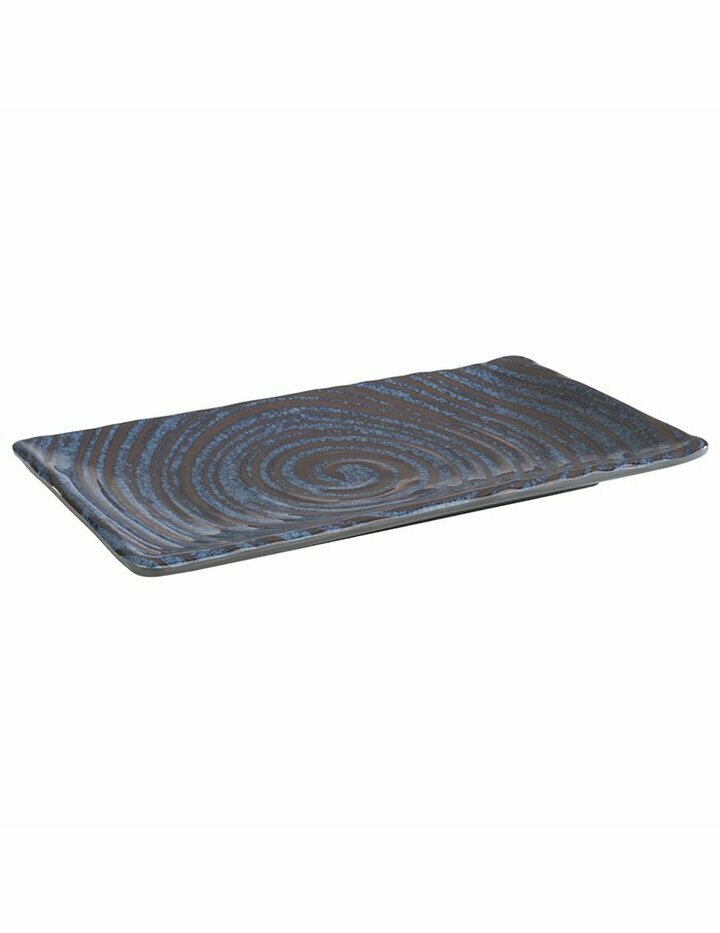 Aps Tray / Sushi Board Loop - 23.5 X 13.5 Cm, H: 1,5 Cm - Set Of 2