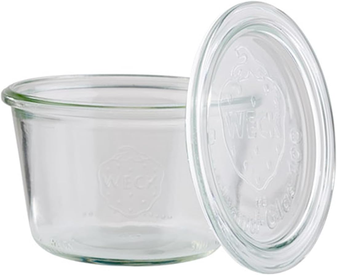 APS Weck Jar with Lid 3Setmit A 11cm Diameter and 7.5cm High