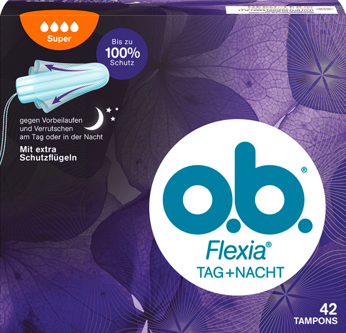 o.b. Tampons Flexia Super, 42 St