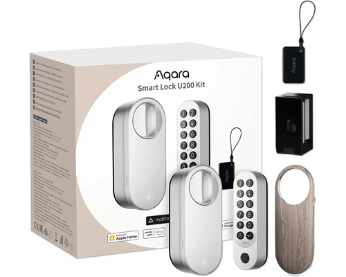 Aqara Smart Lock U200 Kit silver Smart door lock silver