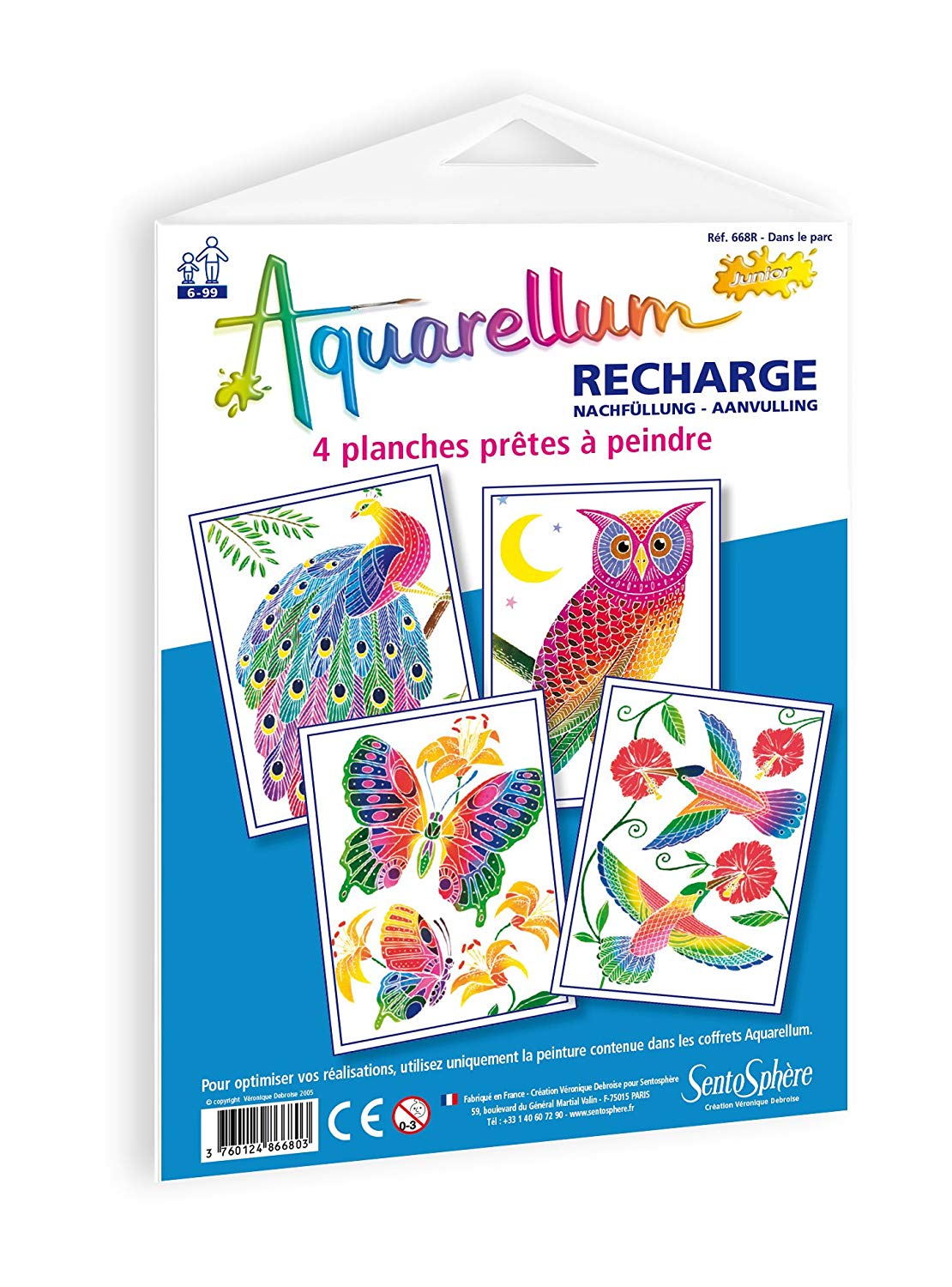 Sentosphere Aquarellum Junior In The Park Refill Pack