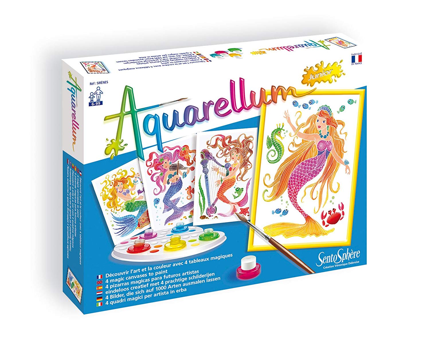 Sentosphere Mermaids Painting Set
