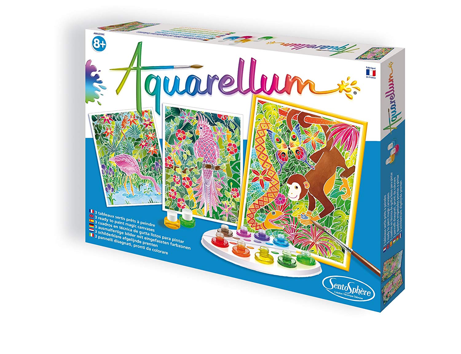 Sentosphere Aquarellum Painting Set  Rainforest