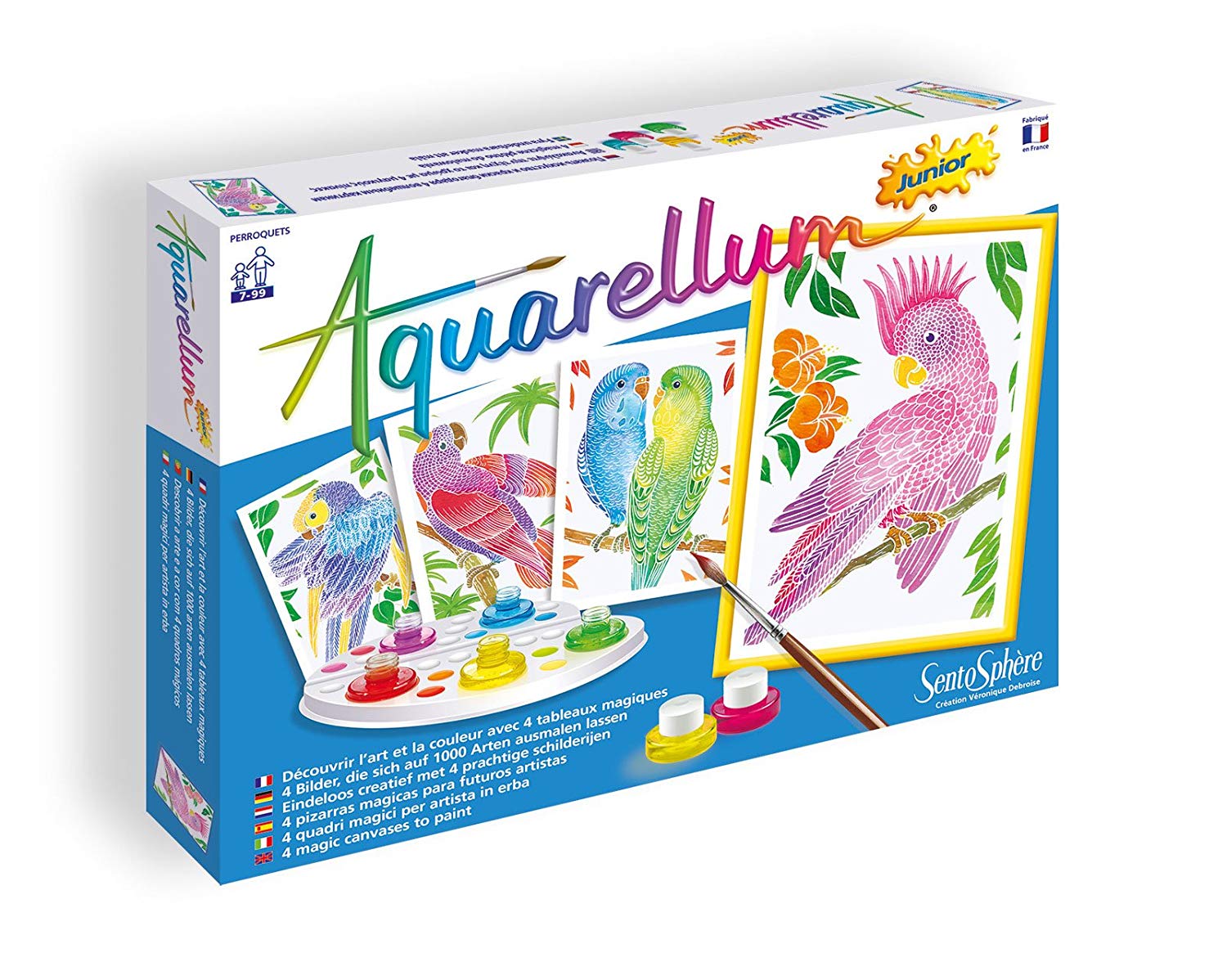 Sentosphere Aquarellum Parrots