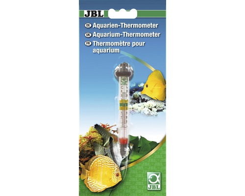 JBL aquarium thermometer including suction cup