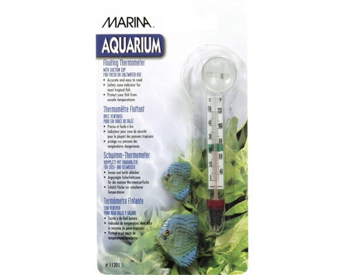 Aquarium thermometer Marina with suction cup