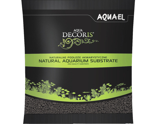 Aquarium gravel AQUAEL Aqua Decoris 2-3 mm 1 kg black
