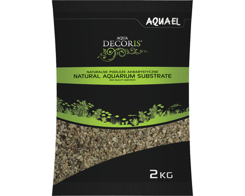 Aquarium gravel AQUAEL Aqua Decoris quartz gravel 1.6-4 mm 2 kg