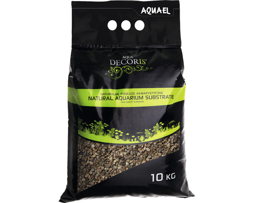 Aquarium gravel, substrate AQUAEL natural colorful 5-10 mm 10 kg