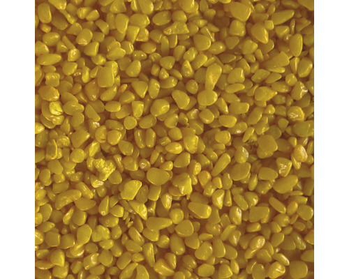 ORBIT Aquarium gravel, colored gravel 3-5 mm 5 kg yellow