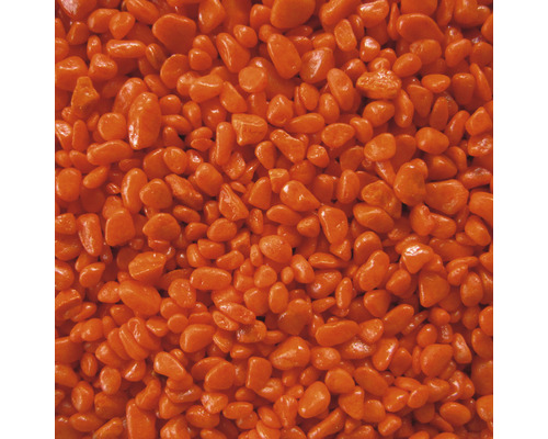 ORBIT Aquarium gravel, colored gravel 3-5 mm 5 kg orange