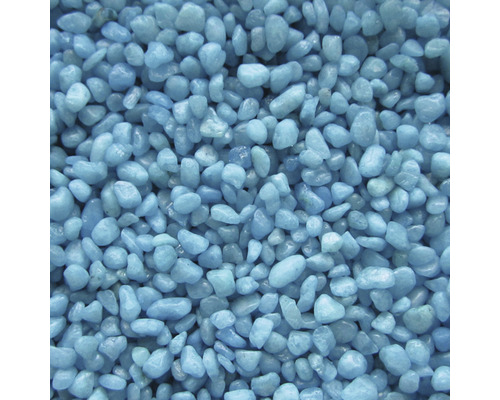 ORBIT Aquarium gravel, colored gravel 3-5 mm 5 kg pastel blue