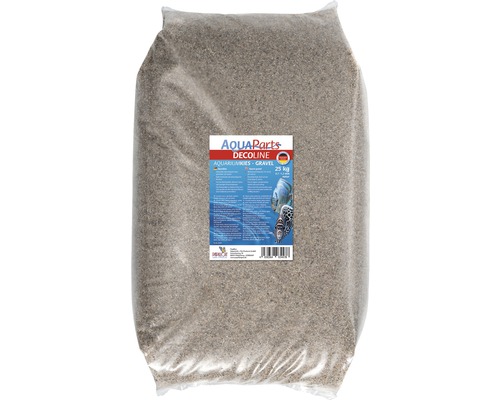Aquarium gravel PAPILLON 0.7-1.2 mm 25 kg brown