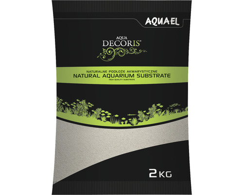 Aquarium sand AQUAEL Aqua Decoris quartz sand 0.1-0.3 mm 2 kg