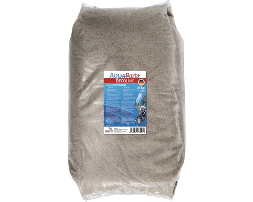 Aquarium sand PAPILLON 0.4-0.8 mm 25 kg brown