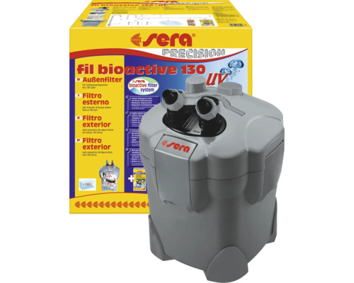 Aquarium external filter sera fil bioactive 130 + UV