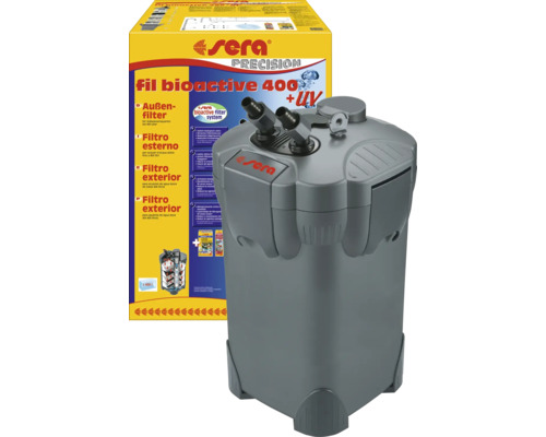 Aquarium external filter sera fil bioactive 400+UV