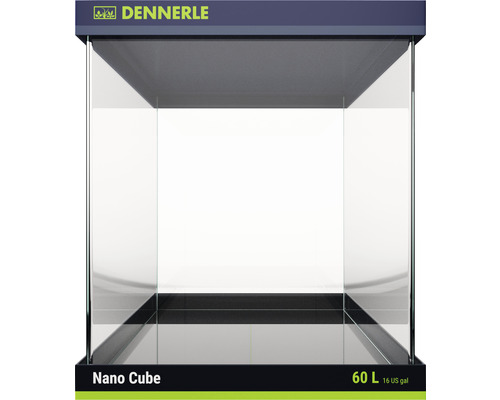 Aquarium DENNERLE Nano Cube 60 l with back wall film, foam base