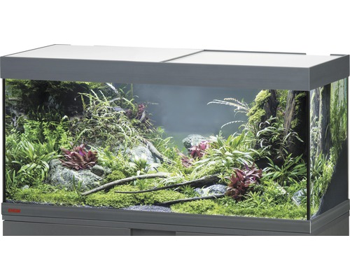 Aquarium EHEIM Vivaline 180 with LED lighting, heater, filter without cabinet anthracite
