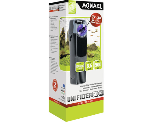 Aquarium internal filter AQUAEL Unifilter 500 UV Power