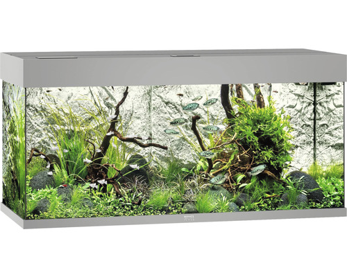 Aquarium Juwel Rio 180 with LED lighting, pump, filter, heater without cabinet gray
