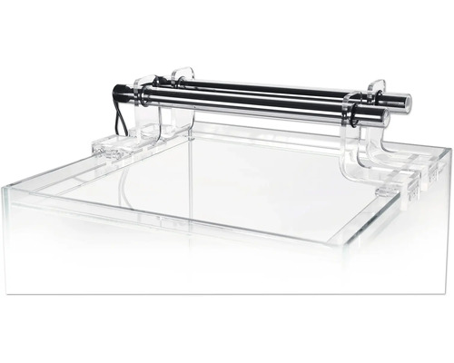 Aquarium LED holder sera Scaper Cube Light Set Tube Holder with 2 LED daylight sunrise 360 acrylic glass holder for all sera scaper cubes 40 cm
