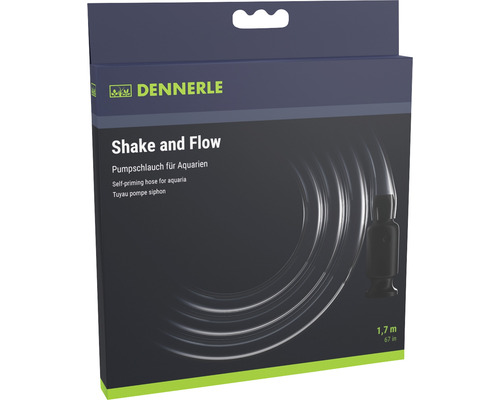 Aquarium pump hose DENNERLE transparent 1.70 m