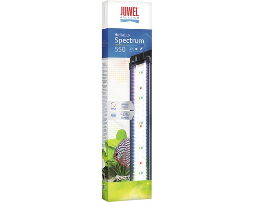 Aquarium lighting JUWEL HeliaLux Spectrum 550 27 W including power supply approx. 53 cm