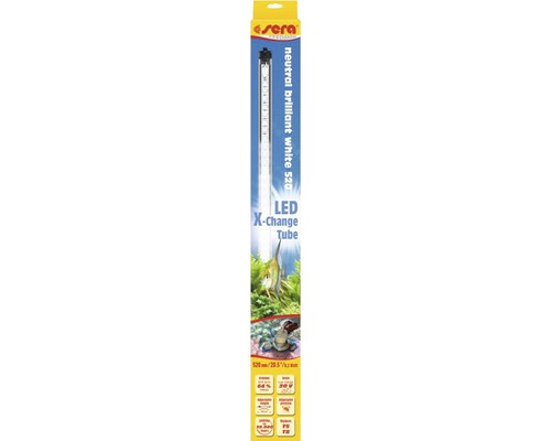 Aquarium lighting sera LED neutral brilliant white 8.2 W 520 mm