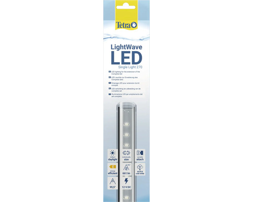 Aquarium lighting Tetra LightWave Single Light 270 6.3 W Length from 27 - 33 cm