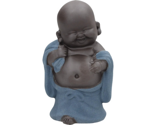 Aquarium decoration AquaParts temple figure rich blue approx. 4.5 x 5 x 9 cm