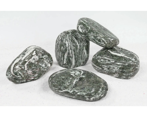 Aquarium decoration Atlantis Green approx. 12 x 6 cm green stone