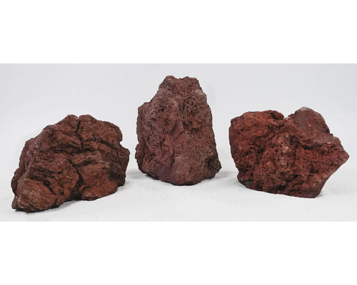 Aquarium decoration Iceland Lava approx. 13 x 9 cm brown stone