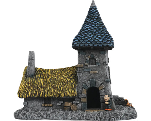 ORBIT Aquarium decoration AQUA DELLA Smurfs Forest House with Gargamel approx. 17 x 9 x 17 cm Polyester resin