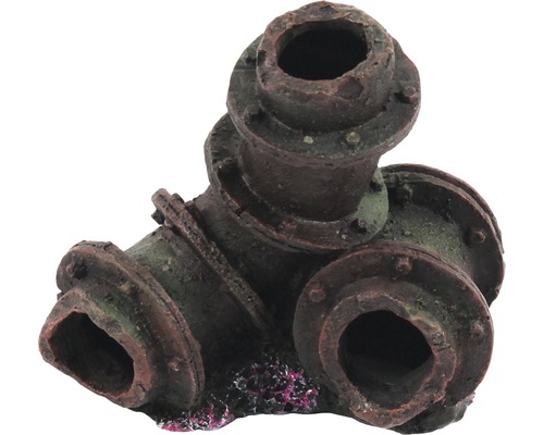 Aquarium decoration aquatlantis triple cannon 11.2x7x10.7 cm