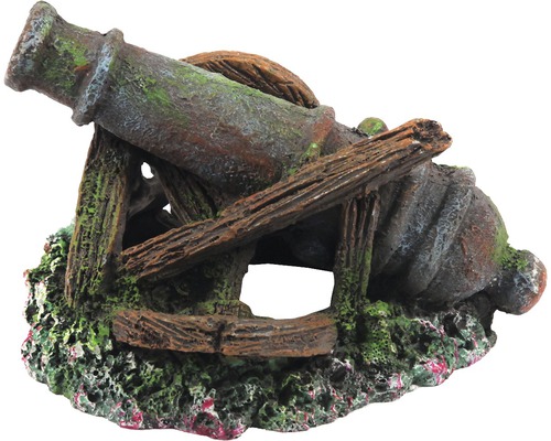 Aquarium decoration aquatlantis cannon 16.5x12.5x10.5 cm