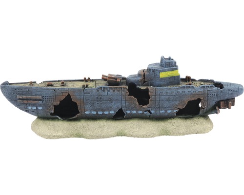 Aquarium decoration aquatlantis marine ship 46x10x14 cm