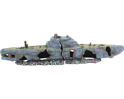 Aquarium decoration aquatlantis tanker 58x9.5x14.5 cm