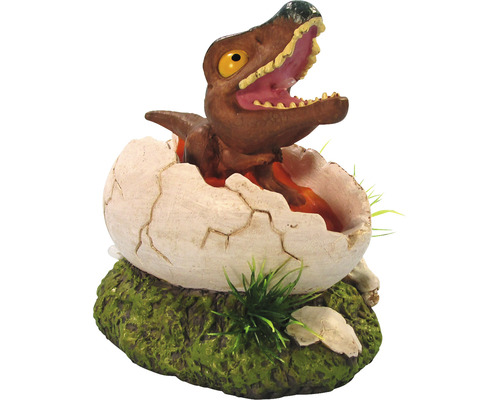 Aquarium decoration ORBIT Dino 3 in an egg 11 x 9 x 12 cm