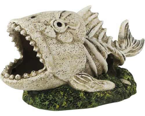 Aquarium decoration ORBIT fish with large mouth