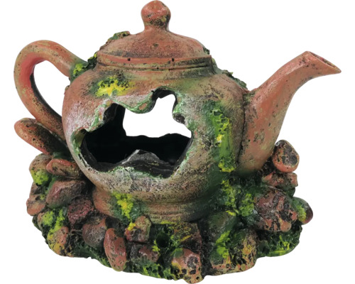 Aquarium decoration ORBIT teapot, 17 x 10 x 12 cm