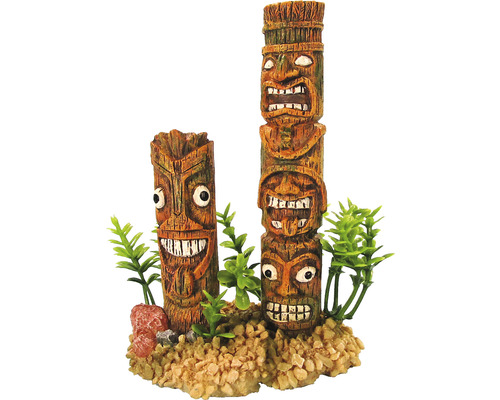 Aquarium decoration ORBIT Tiki columns 8 x 6 x 11 cm