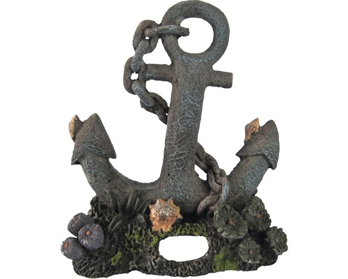 ORBIT Aquarium decoration ship anchor medium
