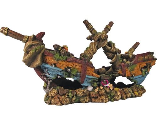 ORBIT Aquarium decoration shipwreck 53 cm