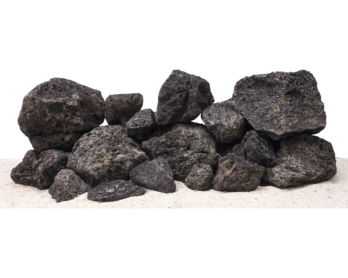 Hornbach Aquariumdekoration-Set AQUAPET Premium Lava Mix 10 Kgca. 10 - 25 cm