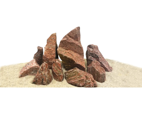 Hornbach Aquariumdekoration-Set AQUAPET Red Wood Rock Mix 10 Kgca. 8 - 25 cm