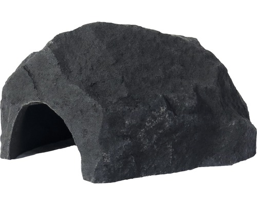 Aquarium decoration VARIOGART cave size. S slate anthracite