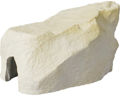 Aquarium decoration VARIOGART Cave S II sandstone light