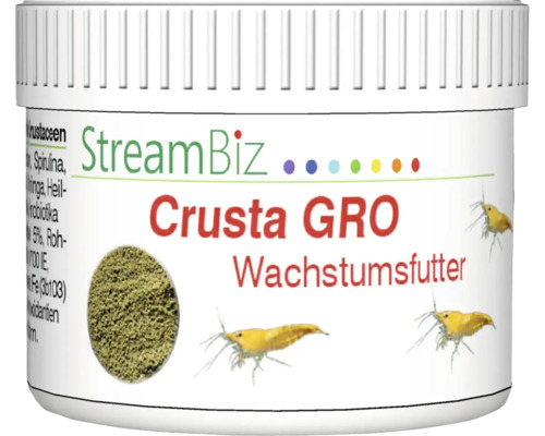 Aquarium fish food StreamBiz Crusta Gro growth food 40 g